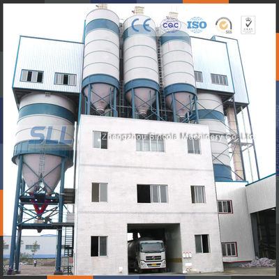 China Cadena de producción seca del mortero del polvo de la masilla de la pared planta automática llena del mortero de la arena proveedor
